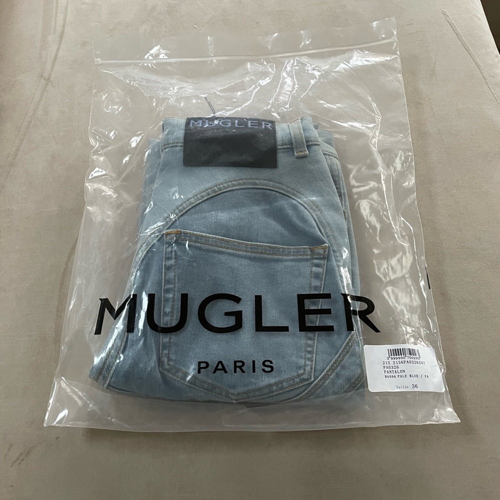 Mugler Spiral Jeans